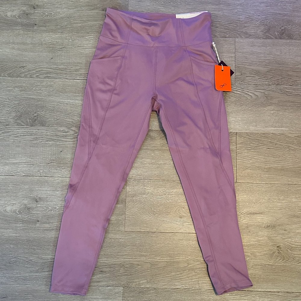 Freely Purple High Rise Leggings